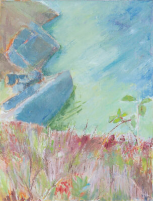 Cornwall landscape, seas, cliffs, painter, artist landscape The Lizard