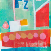 Cornwall, Helford, fishing boat, artist, printmaker, landscape